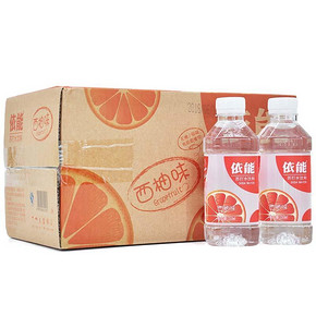 依能 无糖苏打水 西柚味 350ml*15瓶 19.9元