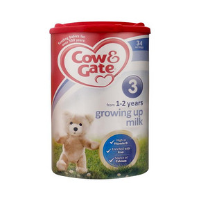 Cow&Gate 英国牛栏 婴幼儿奶粉 3段 900g 89.9元(3件包邮)