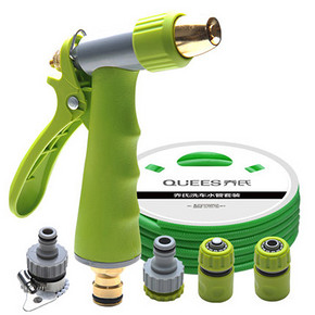 爱车洗刷刷# 乔氏 高压洗车水枪+5m水管 9.9元包邮(29.9-20券)