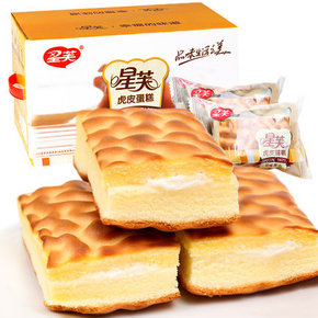 前10秒半价# 星芙虎皮奶油夹心蛋糕888g 18.4元(36.8-18.4)