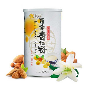 前1分钟半价# 谷笑爷 进口百合杏仁粉 500g 49.9元包邮(99.8-49.9)