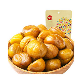 百草味 熟制板栗仁 80gx2袋 9.9元包邮