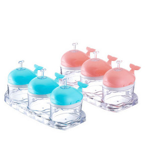 爱思得 鲸鱼调味盒3件套x2套+凑单 20元包邮(40-20券)