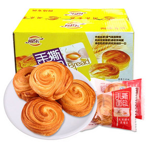 闽乐 手撕面包大礼包整箱 1kg 18.8元包邮