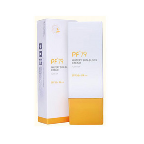 PF79 海肌研 水嫩润颜防晒霜 40ml 19元包邮(69-50券)