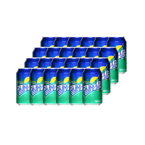 雪碧 碳酸饮料 330ml*24听 整箱装 39.9元