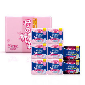 护舒宝 超净棉丝薄日夜组合 日5片*6包+夜3片*2包 23.9元