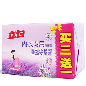 立白 内衣专用皂 101g*4块 8.5元