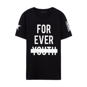 MECITY 男士简约字母印花短袖T恤 39元