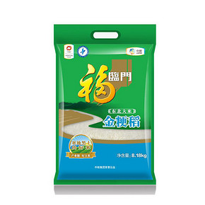 福临门 东北大米 金粳稻 8.18kg 39.9元