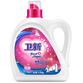 卫新 香薰洗衣液 索菲亚玫瑰 4.26kg 折28.9元(57.9，3件5折)
