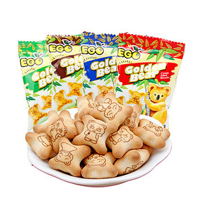 前20秒半价# EGO 夹心小熊饼干 1kg 0点 29.9返15元