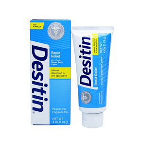 赶走红PP# 美国Desitin 宝宝护臀膏 蓝色预防型 113g  折43.3元(买3免1+税)
