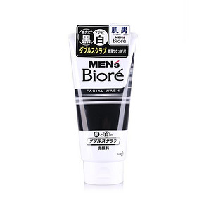 日本 BIORE 碧柔 男士控油去角质洗面奶 130g 9.9元