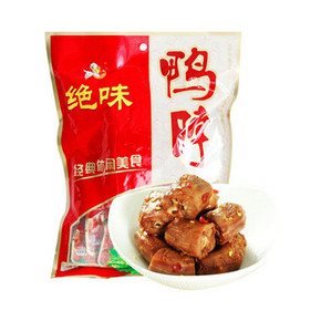 吃货最爱# 绝味 招牌麻辣鸭脖200g*5袋 59元包邮(129-30-40券)