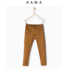 ZARA 童装 人造绒面革长裤 29元包邮