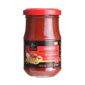 意面好搭档# 西班牙公鸡牌 红辣椒风味意粉酱 200g 折9.9元(买1送1)