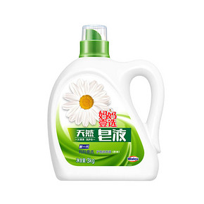 限地区# 妈妈壹选 天然皂液 护色洗衣液 3kg 折19.9元(39.8，3件5折)