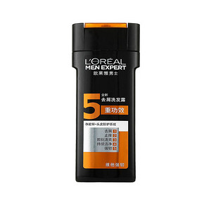 LOREAL 欧莱雅  男士去屑洗发露 200ml 折15元(25，2件6折)