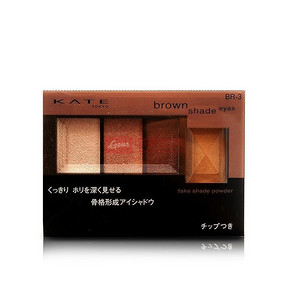 KATE 骨干重塑3+1地裸色眼影盒  BR-3粉光棕 72元包邮(49+23)