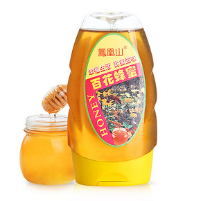 健康纯净# 凤凰山 野生百花蜂蜜 465g 8.9元包邮(29.9-11-10券)