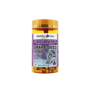 Healthy Care 葡萄籽胶囊 1200mg*300粒 109元包邮(119-10券)