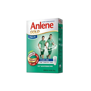 Anlene 安怡 金装 高钙低脂配方奶粉 350g 9.9元
