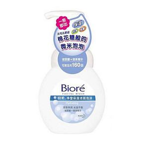 Biore 碧柔 净莹保湿洁面泡沫 160ml 折16.5元(34.8，188-100)