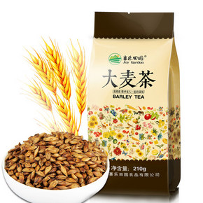 喜乐田园  烘焙型原味大麦茶 210g 5.5元包邮(15.5-10券)