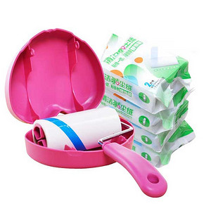 小萌主 滚筒可撕式粘毛器 9卷+1柄+凑单刮水器 14.8元包邮(29.9+9.9-25券)