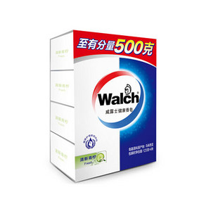 限地区# 威露士 健康香皂 清新青柠 125g*4块 8.9元