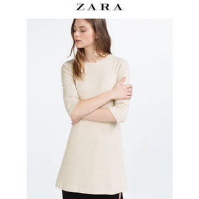 ZARA 女子中袖宽版连衣裙 79元包邮
