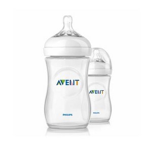 飞利浦 新安怡 自然原生塑料奶瓶 260ml*2个*2组 165.6元(248-100+17.6)