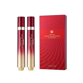 闺蜜拼单# it's skin 伊思 红参蜗牛滚珠眼霜套装 15ml*2件 179元包邮(189-10券)