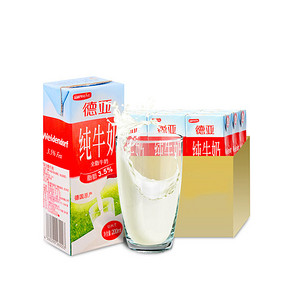 前3分钟# 德亚 全脂牛奶 200ml*30盒 49元包邮(79-30)