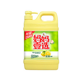 限地区# 妈妈壹选 洗洁精 去油柠檬 1.39kg 5.9元