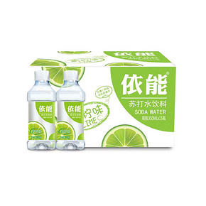 依能 苏打水 青柠味 350ml*15瓶/箱 19.9元