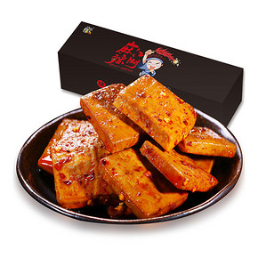 前1分钟半价# 好巴食 麻辣江湖豆腐干 375g*2盒 17点 18.4元包邮(36.8-18.4)