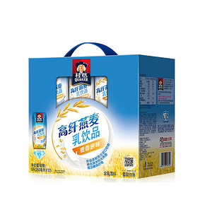 桂格 高纤燕麦乳麦香 原味 250ml*12包 折20.9元(2件7折)