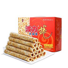前15秒半价# 波力 蛋卷什锦装 432g 14.9元包邮(29.9-15)