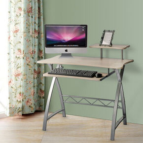 好事达 简约家用台式电脑桌 木纹色 99元包邮(199-100券)