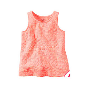 Carter's 儿童糖果橙色印花无袖背心 29元包邮