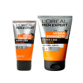 LOREAL 欧莱雅 男士激能醒肤洁面膏 100ml+50ml 29.9元