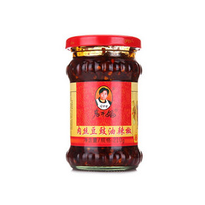国民老妈# 陶华碧 老干妈 肉丝豆豉油辣椒 210g 6.4元