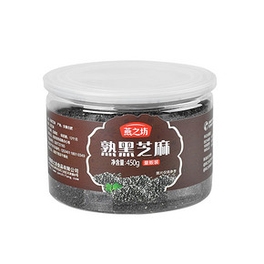 燕之坊 熟黑芝麻 450g 赠蓝莓燕麦五谷粉  220g 折23.9元(2件8折)