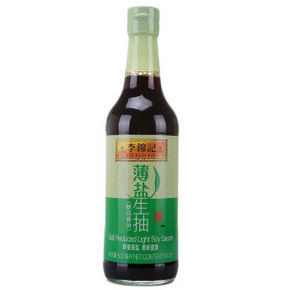 李锦记 薄盐 生抽 500ml 6.9元