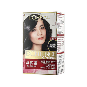 LOREAL 欧莱雅 卓韵霜护发染发霜 ＃1 自然黑 折30.7元(双重优惠)