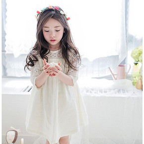 ANDDYWOO 全棉女童公主连衣裙 29元包邮(59-30券)