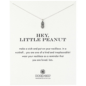 半夏花开# Dogeared 花生吊坠项链 216元包邮(200.6+15.4)