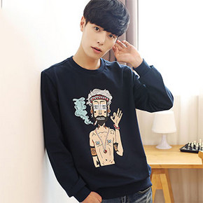 凡兔 男士印花套头卫衣 39元包邮(59-20券)